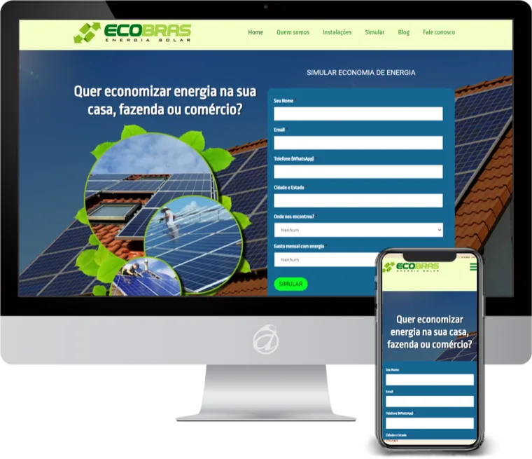Projeto Ecobras criado pela Agência Interativa